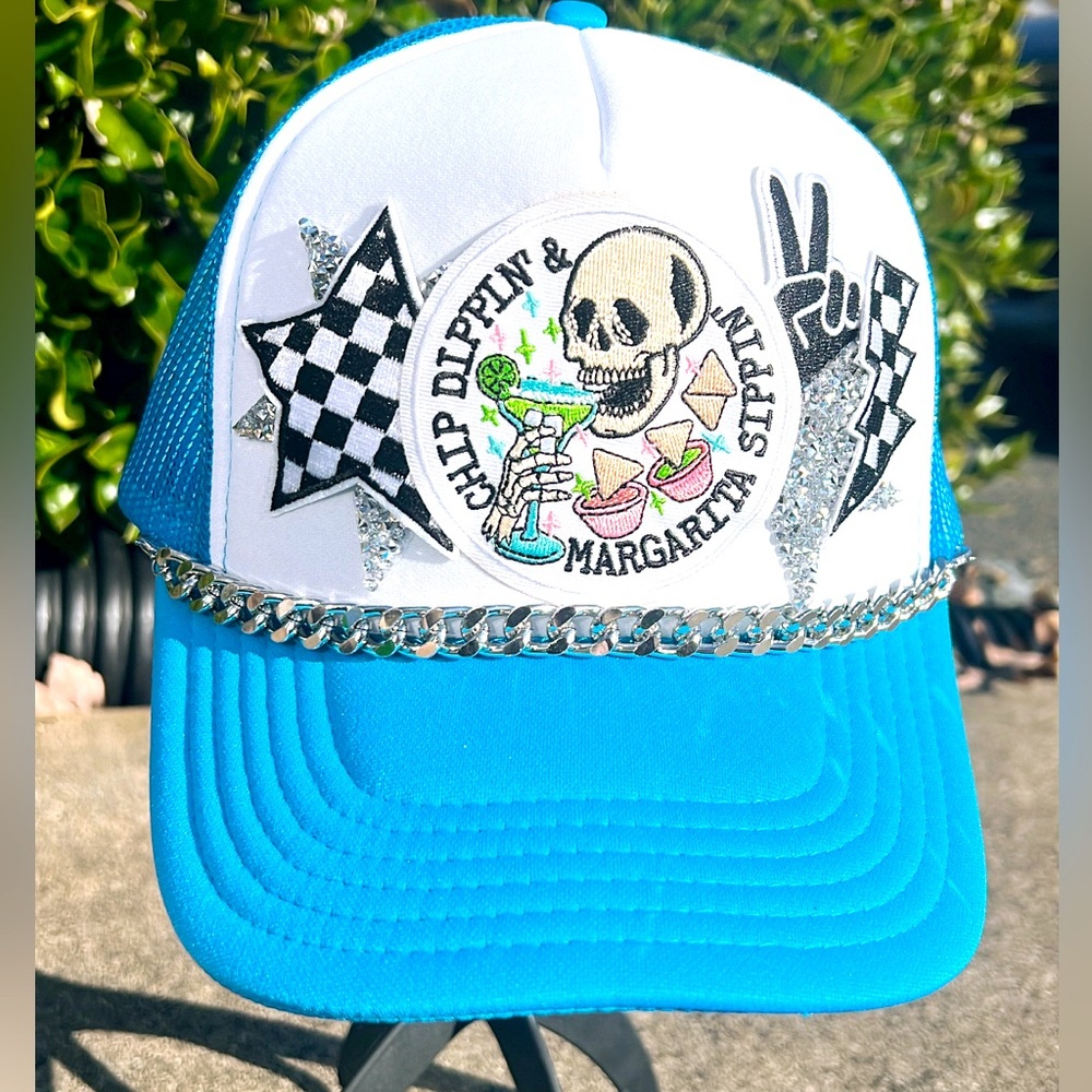 Custom Chip Dippin trucker hat
